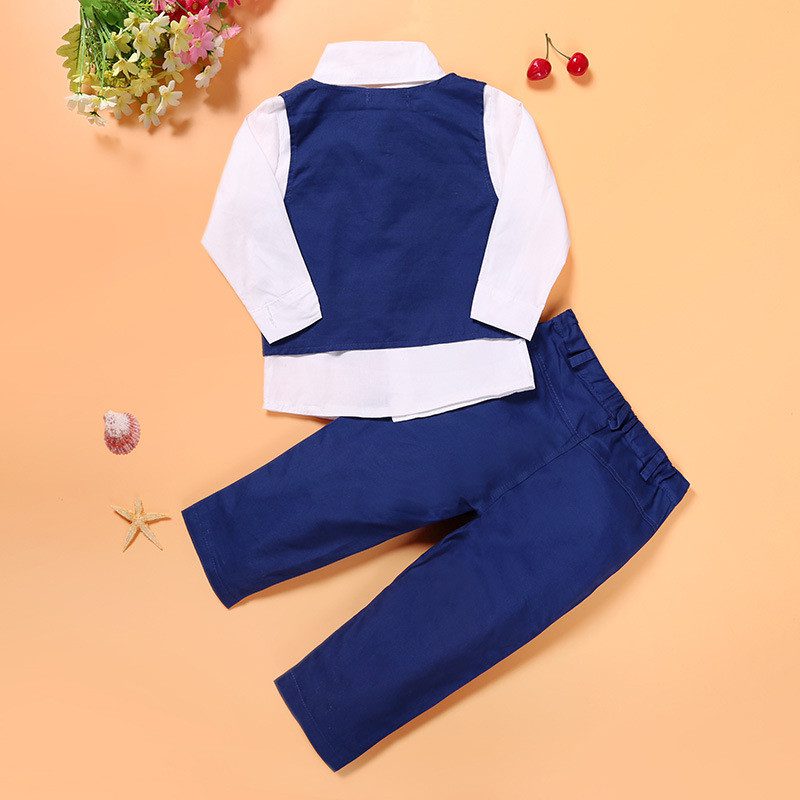 Casual Clothing Suits Boys' Clothes Vests Gentleman Suits - Image 4